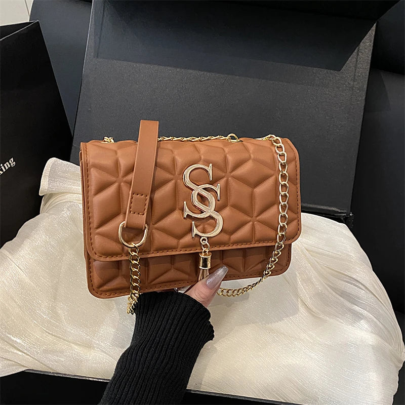 Luna™ Quilted Crossbody Tas – Chic & Compact