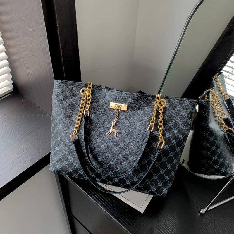 Zoe™ Grote Shopper Tas – Stijlvolle Print & Ruim