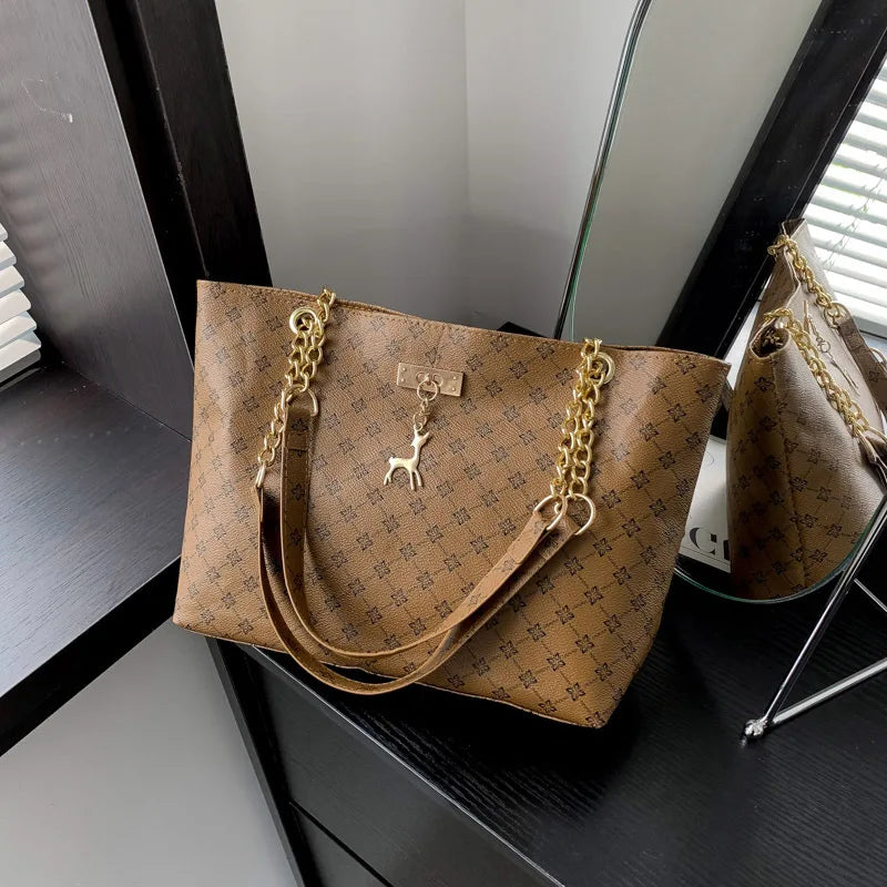 Zoe™ Grote Shopper Tas – Stijlvolle Print & Ruim